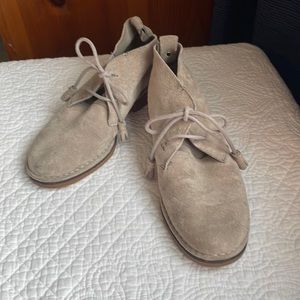 Hush Puppies Suede Short Booties